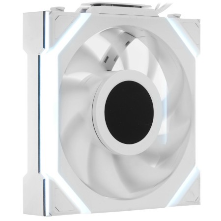 Вентилятор для корпуса Lian Li UNI FAN SL WIRELESS LCD 120mm (G99.12SLLCD1W1W.00) белый