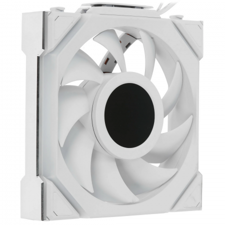 Вентилятор для корпуса Lian Li UNI FAN SL WIRELESS LCD 120mm (G99.12SLLCD1W1W.00) белый