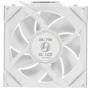 Вентилятор для корпуса Lian Li UNI FAN SL WIRELESS LCD 120mm (G99.12SLLCD1W1W.00) белый