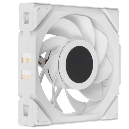 Вентилятор для корпуса Lian Li UNI FAN SL WIRELESS LCD 120mm (G99.12RSLLCD1W1W.00) белый