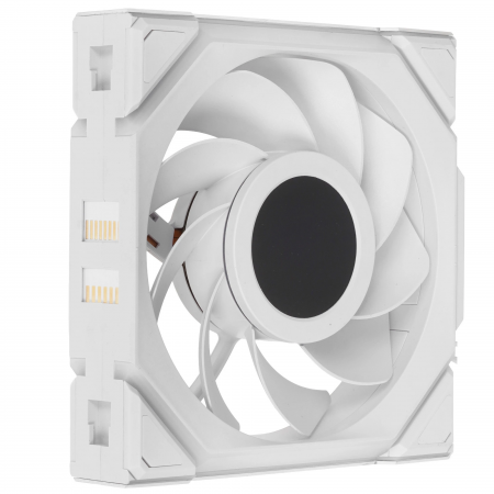Вентилятор для корпуса Lian Li UNI FAN SL WIRELESS LCD 120mm (G99.12RSLLCD1W1W.00) белый