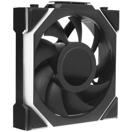 Вентилятор для корпуса Lian Li UNI FAN SL WIRELESS LCD 120mm (G99.12RSLLCD1W1B.00) черный