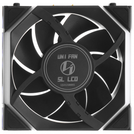Вентилятор для корпуса Lian Li UNI FAN SL WIRELESS LCD 120mm (G99.12RSLLCD1W1B.00) черный