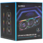 Вентилятор для корпуса Lian Li UNI FAN SL WIRELESS LCD 120mm (G99.12RSLLCD1W1B.00) черный