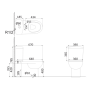 Унитаз Creo Ceramique Lorient HDC405P (LO1002) белый