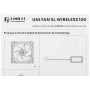 Вентилятор для корпуса Lian Li UNI FAN SL WIRELESS 120 1x120mm (G99.12SL1W1B.00) черный