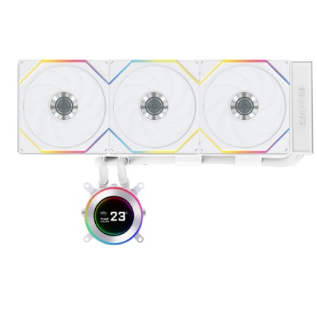 Система водяного охлаждения Lian Li Hydroshift lI LCD-C 360TL (G89.GHS2LCD36TW.00) белый