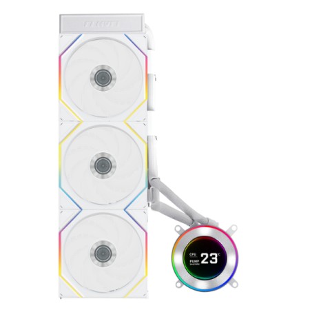 Система водяного охлаждения Lian Li Hydroshift lI LCD-C 360TL (G89.GHS2LCD36TW.00) белый