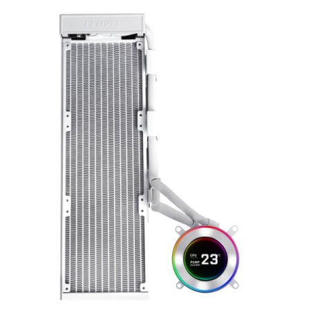Система водяного охлаждения Lian Li Hydroshift lI LCD-C 360N FAN LESS (G89.GHS2LCD36W.00) белый