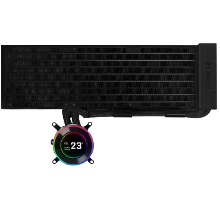 Система водяного охлаждения Lian Li Hydroshift lI LCD-C 360N FAN LESS (G89.GHS2LCD36B.00) черный