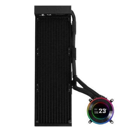 Система водяного охлаждения Lian Li Hydroshift lI LCD-C 360N FAN LESS (G89.GHS2LCD36B.00) черный
