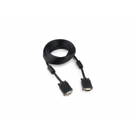 Кабель Cablexpert Premium (CC-PPVGA-5M-B VGA) 15M/15M, 5.0м, черный