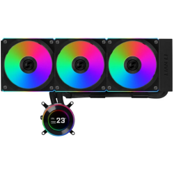 Система водяного охлаждения Lian Li Hydroshift lI LCD-C 360CL (G89.GHS2LCD36RB.00) черный