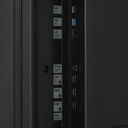 55" Телевизор Яндекс YNDX-00095 черный