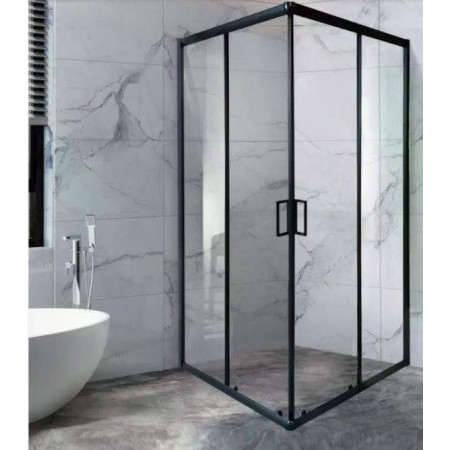 Душевое ограждение Appollo AP-19-90 черный