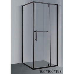 Душевое ограждение APPOLO AP06-10-H черный