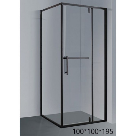 Душевое ограждение APPOLO AP06-10-H черный