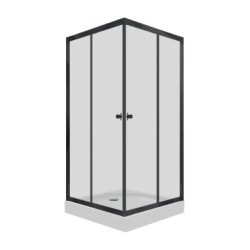 Душевое ограждение ТРИТОН Вента-Блэк (Щ0000054465) черный