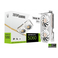 Видеокарта Zotac RTX 5060 TWIN EDGE WHITE OC (ZT-B50600Q-10M) 8 Гб белый