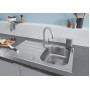 Кухонная мойка Grohe K200 (31552SD1) серебристый