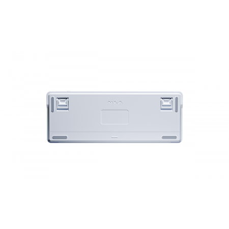 Клавиатура беспроводная + проводная Aula F87 (F87 G/W3 WGB) белый/серый/голубой