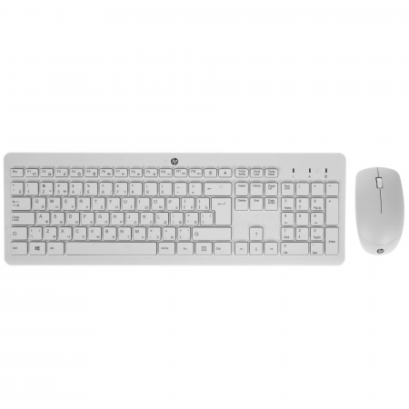 Клавиатура + мышь беспроводная HP 230 (3L1F0AA#B15 KZHT) белый