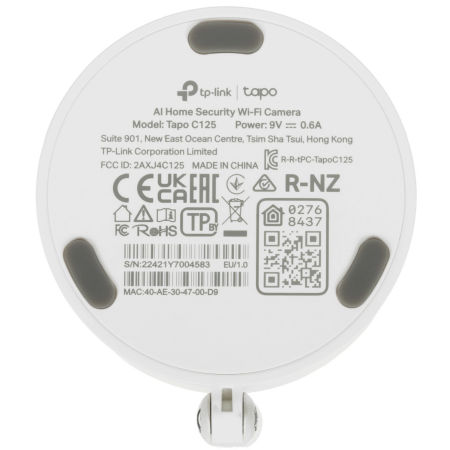 IP-камера TP-Link Tapo C125 белый