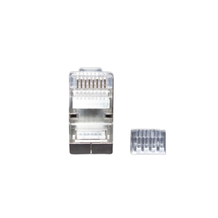 Коннектор SHIP RJ45 (S901E) 100 шт прозрачный