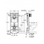 Инсталляция для писсуара GROHE Solido (38811KF0) белый