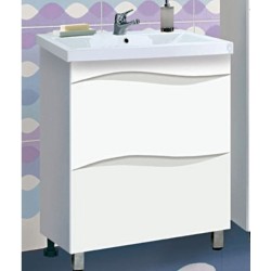 Тумба под раковину Vako " Аква COMA 80" (18189) (БЕЗ РАКОВИНЫ) белый