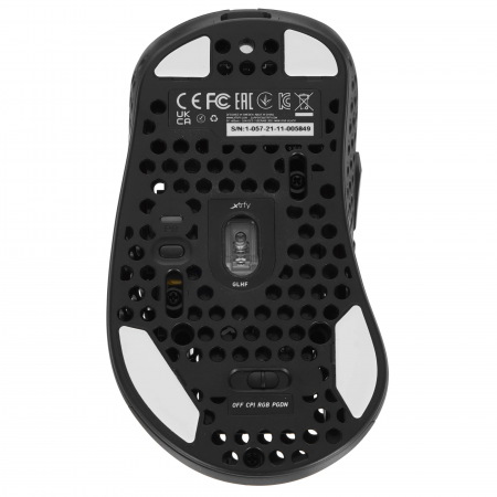 Мышь беспроводная + проводная Xtrfy M4 Wireless RGB (XG-M4W-RGB-BLACK) черный