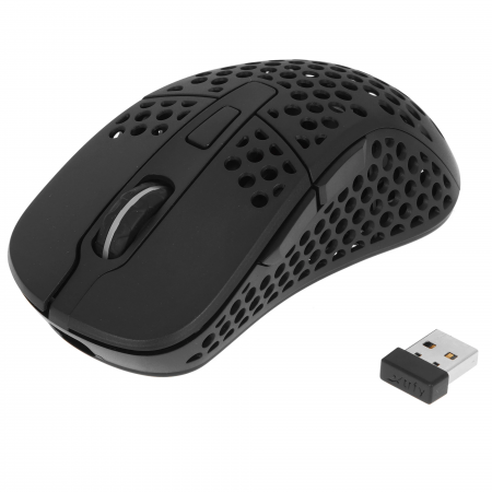 Мышь беспроводная + проводная Xtrfy M4 Wireless RGB (XG-M4W-RGB-BLACK) черный