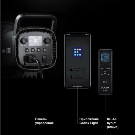 Осветитель светодиодный Godox SL100D черный
