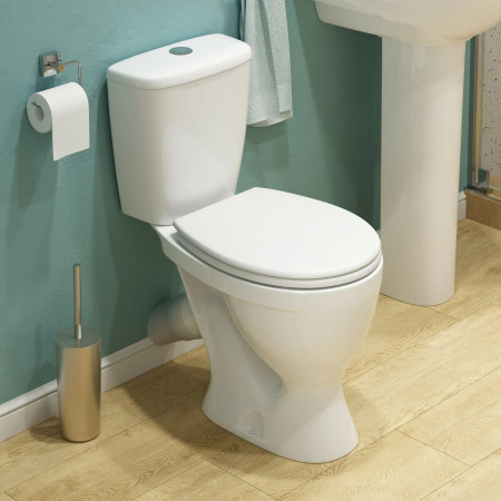 Унитаз Sanita Эталон (WC.CC/Etalon/1‑P/WHT.G/S1) белый