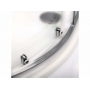 Радиусный стеклянный душевой уголок Roltechnik PXR 2 900 POTISK прозрачный
