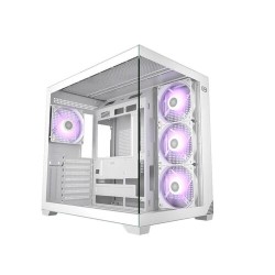 Корпус PCCooler C3T700 ARGB WH (C3-T700WHD401-GL) белый