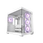Корпус PCCooler C3T700 ARGB WH (C3-T700WHD401-GL) белый