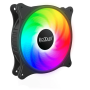 Вентилятор для корпуса PCCooler FX 120 ARGB черный