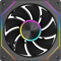 Вентилятор для корпуса PCCooler FG120 ARGB черный