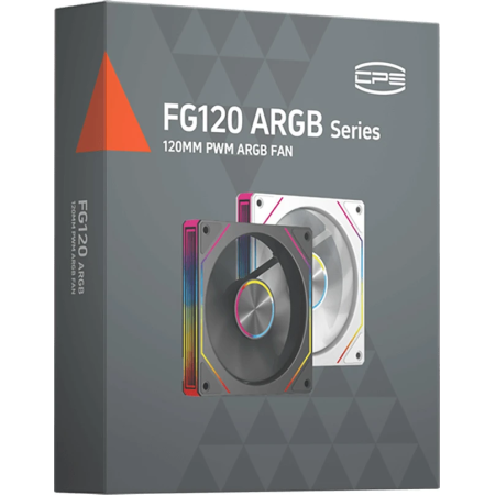 Вентилятор для корпуса PCCooler FG120 ARGB черный