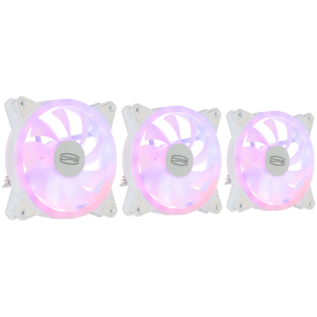 Вентилятор для корпуса PCCooler F3 X120 ARGB белый