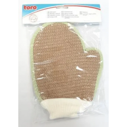 Мочалка Toro 420056 коричневый