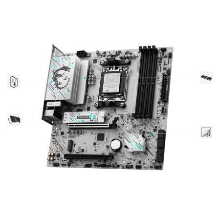 Материнская плата MSI B840M GAMING PLUS WIFI6E (911-7E77-003) черный