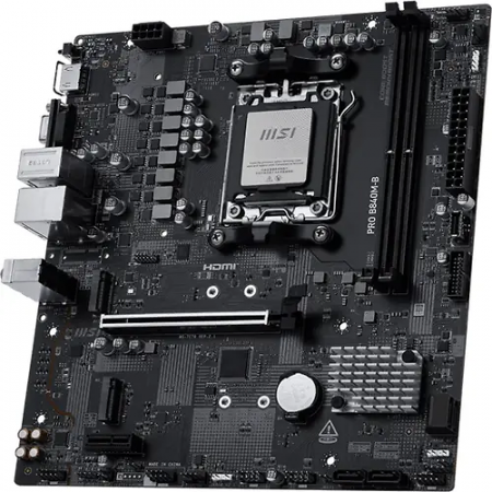 Материнская плата MSI PRO B840M-B черный
