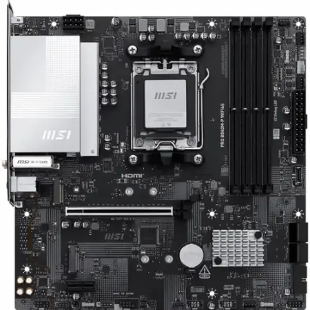 Материнская плата MSI PRO B840M-P WIFI6E черный