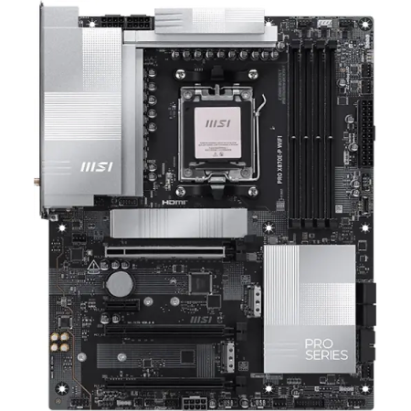 Материнская плата MSI PRO X870E-P WIFI черный