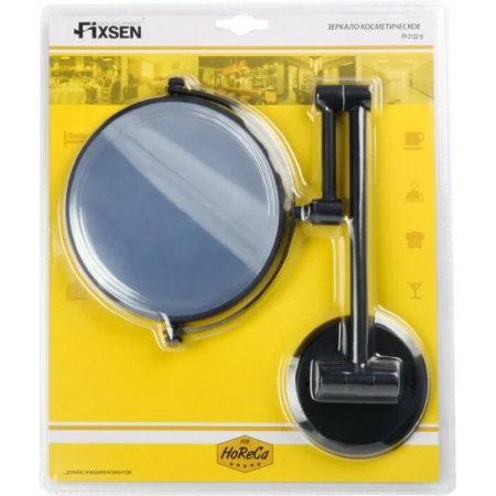 Зеркало косметическое FIXSEN FX-31021B чёрный