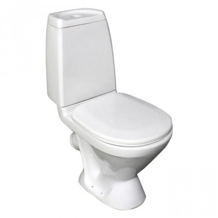 Унитаз Sanita Кама Стандарт (WC.CC/Kama/1-P/WHT.G/S1) белый