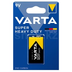 Батарейка VARTA Super Heavy Duty 6F22 крона [6F22] 1шт черно-желтый