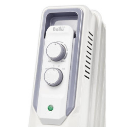 Масляный радиатор Ballu CUBE BOH/CB‑05W 1000 белый